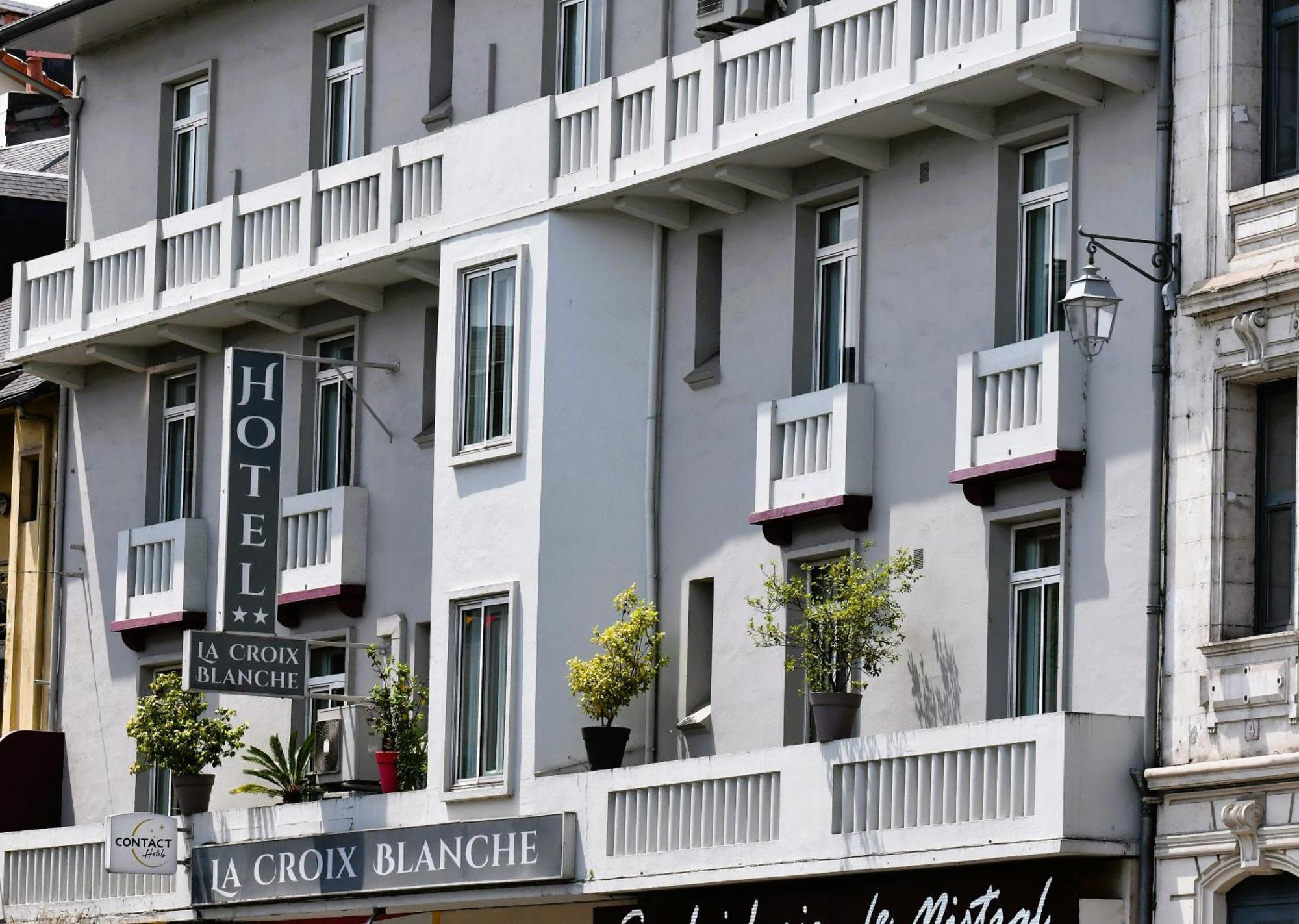 Hotel La Croix Blanche Tarbes Exterior foto